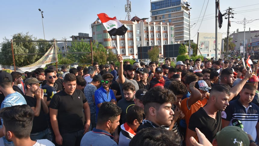 Bağdat’taki hükümet karşıtı gösterilere müdahale: 4 ölü