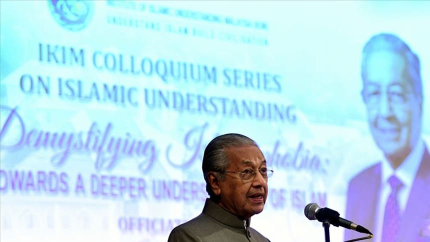 Malezya Başbakanı Mahathir: Filistinlilerin hakları desteklenirse terör eylemleri azalır