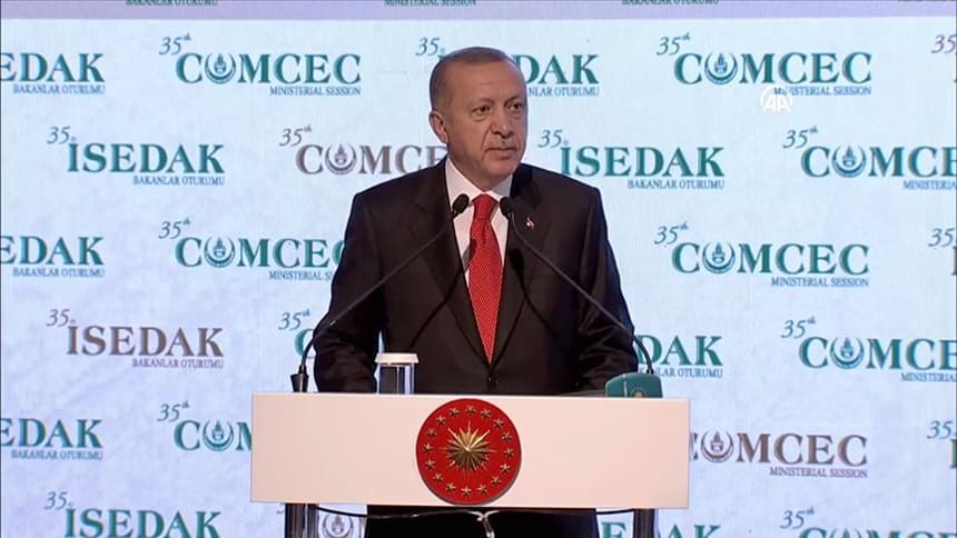 Erdoğan: Bizler Müslüman olarak 21. yüzyılda adaletin savunucuları olmalıyız