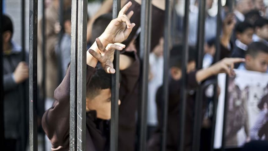 İsrail 2019’da 745 Filistinli çocuğu gözaltına aldı