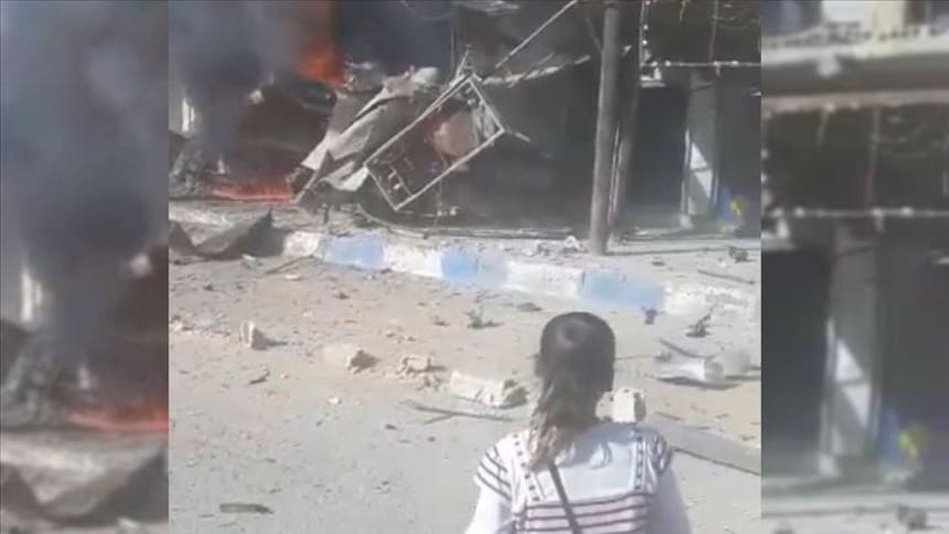 Tel Abyad’da bomba yüklü araçla saldırıda 8 sivil hayatını kaybetti