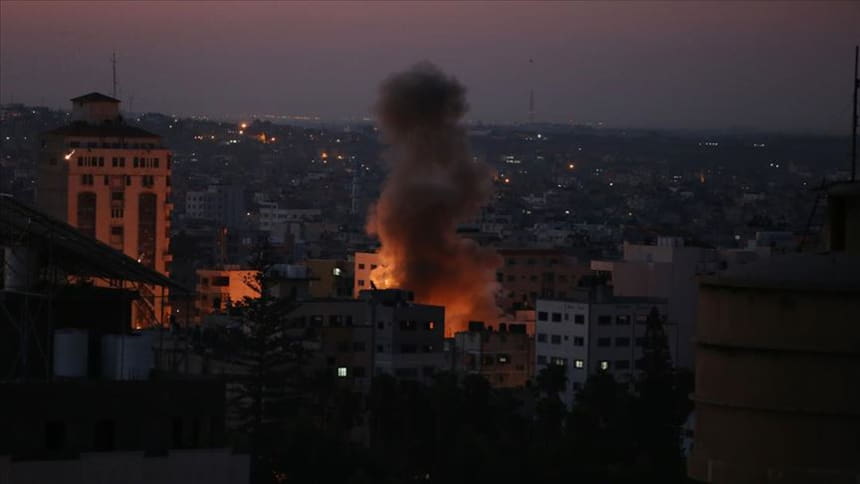 İsrail’in Gazze’ye hava saldırısı devam ediyor