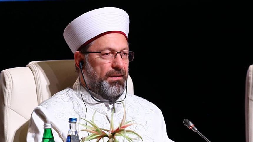 Diyanet İşleri Başkanı Erbaş: Kudüs yeniden barış şehri olmalı