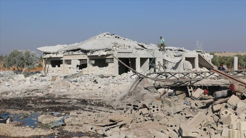İdlib’e hava saldırıları: 8 ölü