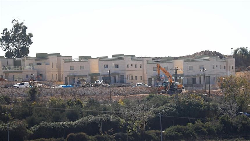 İsrail’den Batı Şeria’da yeni Yahudi yerleşim birimi inşa projesi