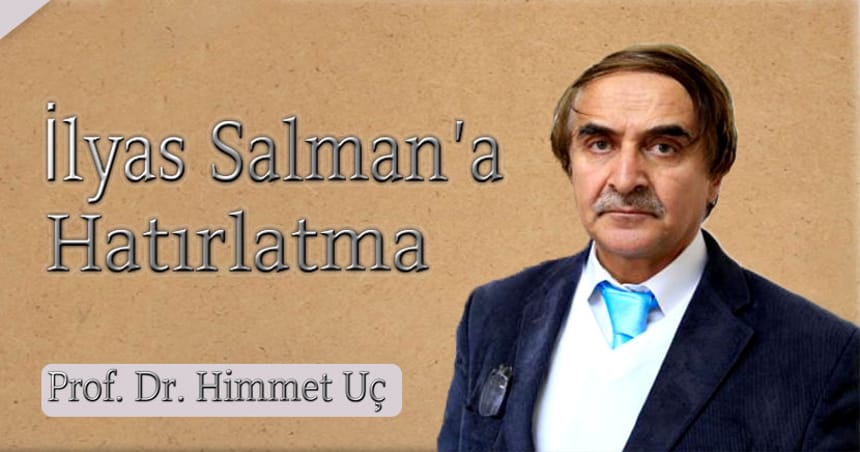 İlyas Salman’a Hatırlatma