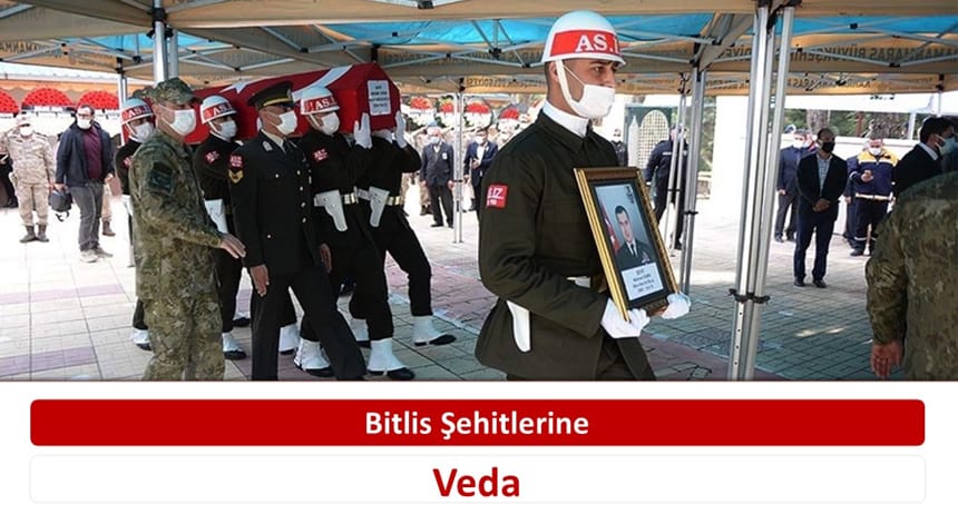 Bitlis Şehitlerine Veda